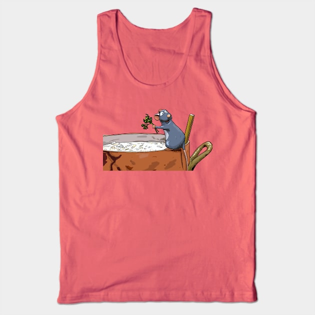 Ratatouille Tank Top by Black Snow Comics